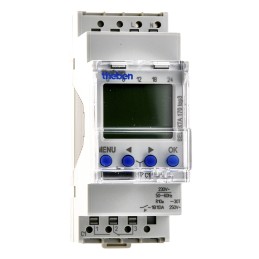 1 pcs - Theben Digital DIN Rail Time Switch 230 V ac, 1-Channel