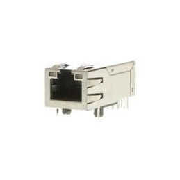 1 pcs : 85793-1001 - Modular Connectors / Ethernet Connectors 8/8 RA Magnetic Jack Green/Green LED