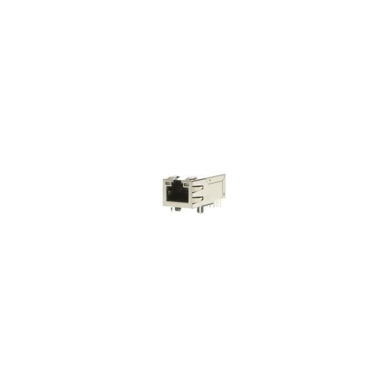 1 pcs : 85793-1001 - Modular Connectors / Ethernet Connectors 8/8 RA Magnetic Jack Green/Green LED