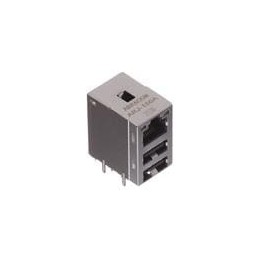 1 pcs : ARJ-150A - Modular Connectors / Ethernet Connectors CONN MAGJACK 1PORT 1000 BASE-T