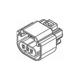 1 pcs : 15422250 - Automotive Connectors 3P FEMALE DARK GRAY 150 SERIES 15 AMPS