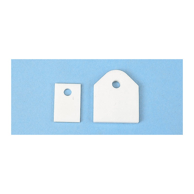 10 pcs - Silfox Thermal Interface Pad, 4mm Thick, 20W/m·K, Ceramic Aluminium Oxide, 23 x 20mm