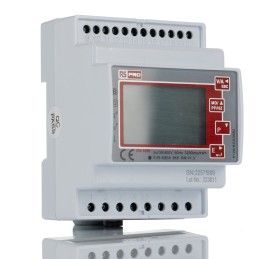 1 pcs - RS PRO 1, 3 Phase LCD Backlit Energy Meter, Type Energy Meter