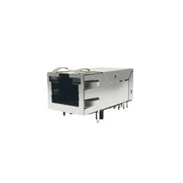 1 pcs : JXK0-0136NL - Modular Connectors / Ethernet Connectors 1X1 TAB UP W/LED'S ETHERNET (NON PoE)