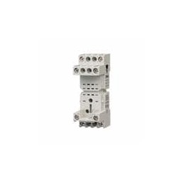 1 pcs : ZRM2N - Relay Sockets & Fixings DIN SOCKET FOR RRM002 RELAY WITHOUT HOLD DOWN SPRING