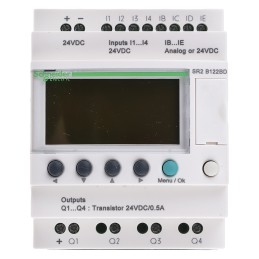 1 pcs - Schneider Electric Zelio Logic Series Logic Module, 24 V dc Supply, Transistor Output, 8-Input, Analogue, Discrete Input
