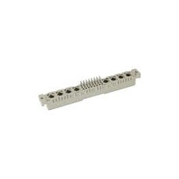 1 pcs : 09032246865 - DIN 41612 Connectors 24+8P FML TYPE M STRT SLDR PINS