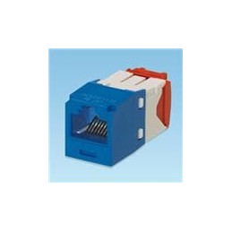 1 pcs : CJ5E88TGBU-24 - Modular Connectors / Ethernet Connectors Mini-Com Mod Cat 5e UTP 8 pos 8 wi