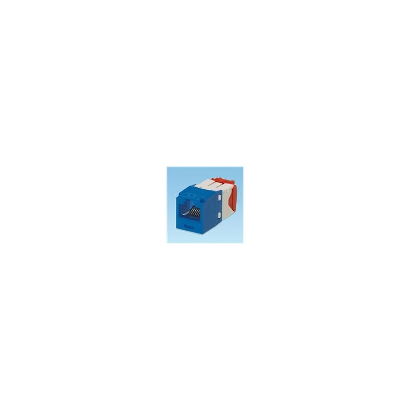 1 pcs : CJ5E88TGBU-24 - Modular Connectors / Ethernet Connectors Mini-Com Mod Cat 5e UTP 8 pos 8 wi