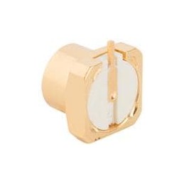 1 pcs : SMP-MSSB-PCS - RF Connectors / Coaxial Connectors STRAIGHT PCB PLUG SM SMOOTH BORE