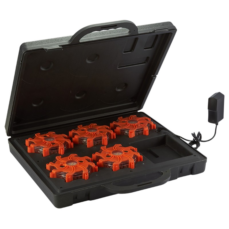 1 pcs - Nightsearcher Yellow Multiple Effect Beacon, Magnetic Mount, LED Bulb, IP65