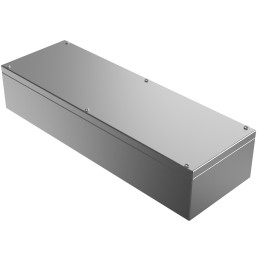 1 pcs - Rose Stainless Steel Enclosures Series Stainless Steel Wall Box, IP66, 200 mm x 600 mm x 121mm