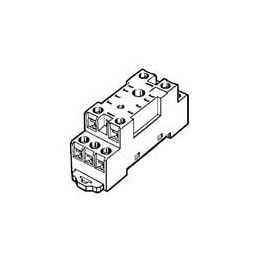 1 pcs : PYF08S - Relay Sockets & Fixings SCREWLESS SKT 2POLE