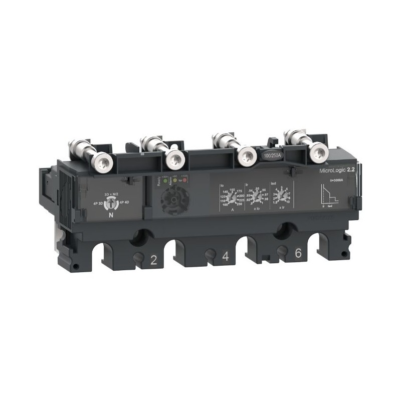 1 pcs - Schneider Electric ComPacT New Generation Trip Unit for use with ComPacT NSX250 Circuit Breakers