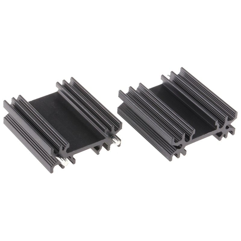 5 pcs - Heatsink, 10.2K/W, 12.5 x 34.5 x 38mm, Solder
