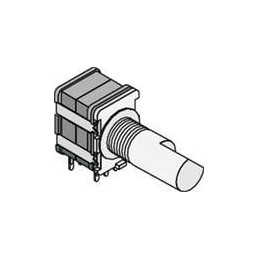 1 pcs : SR10010F-0106-20F0B-C7-N-0027 - Rotary Switches 1 POLE 6 POS D SHAFT