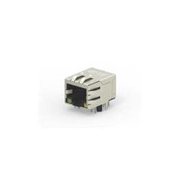 1 pcs : 1-2301994-2 - Modular Connectors / Ethernet Connectors 1GB LED 1X1 3.55mm plug