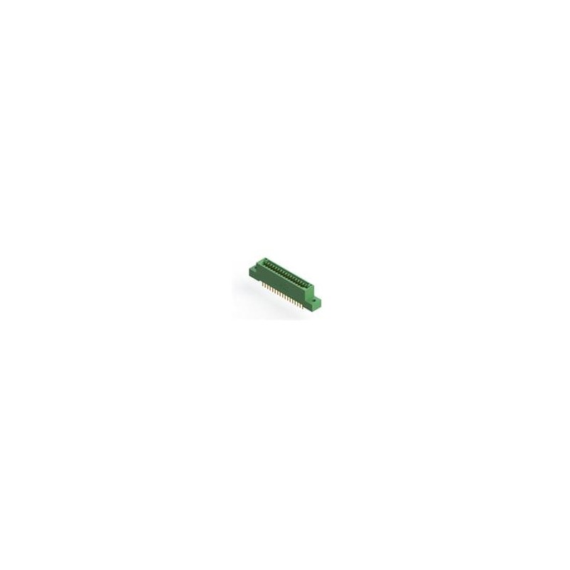 1 pcs : 345-034-520-202 - Standard Card Edge Connectors GREEN CARD EDGE .100 X .200