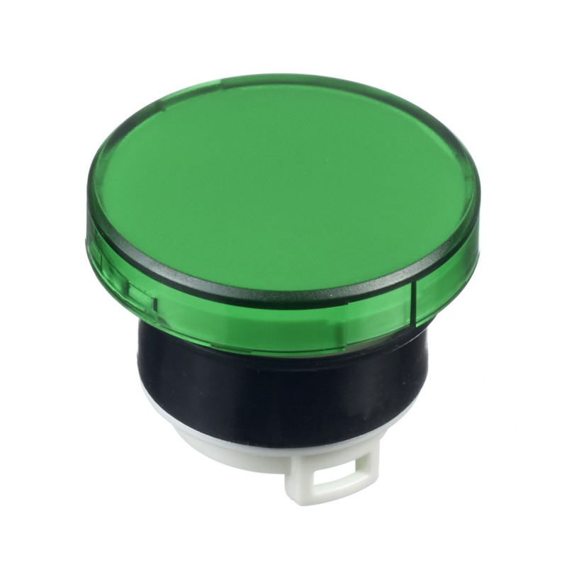 1 pcs - Idec Green Pilot Light Head, 22mm Cutout HW Series