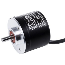 1 pcs - Omron E6C2-C Series Incremental Incremental Encoder, 2000 ppr, PNP Open Collector Signal, Solid Type, 6mm Shaft