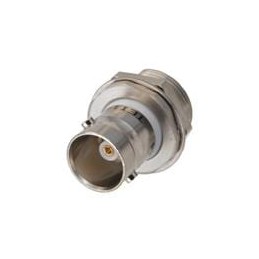 1 pcs : UBJ27 - RF Connectors / Coaxial Connectors BNC BLKD JK INSL Front MNT