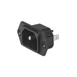 1 pcs : 6102.3100 - AC Power Entry Modules Inlet Class II w/o Gnd Screw-on