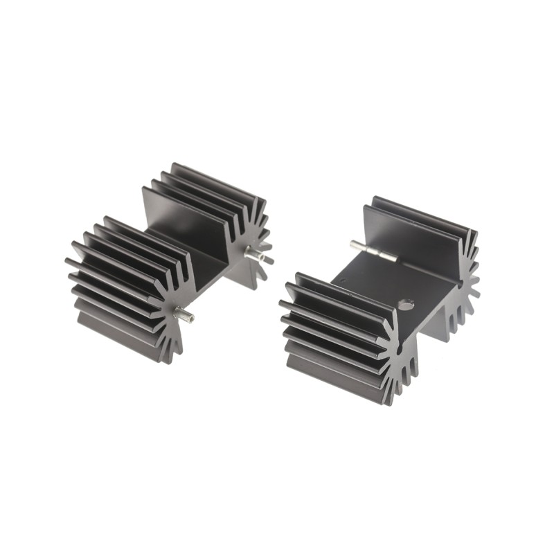 5 pcs - Heatsink, 5.6°C/W, 25.4 x 41.91 x 25.4mm