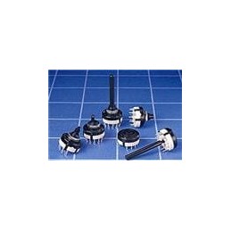 1 pcs : CK1049 - Rotary Switches 1 POLE 12 POS PCB 6.35X38MM FLAT SHAFT