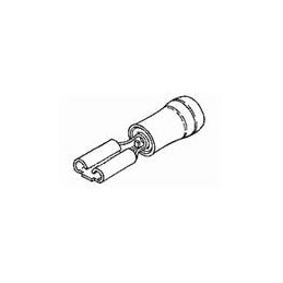 1 pcs : 165565-1 - Terminals 2,8 PIDG FASTON REC