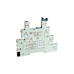 1 pcs : RSS-4860U - Relay Sockets & Fixings Sckt, SM, SPDT 6.2mm 48/60VAC/DC,IP20,LE