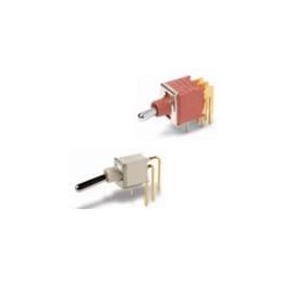 1 pcs : ET25MD1APE - Toggle Switches DP, (ON)-OFF-(ON) Toggle Switch