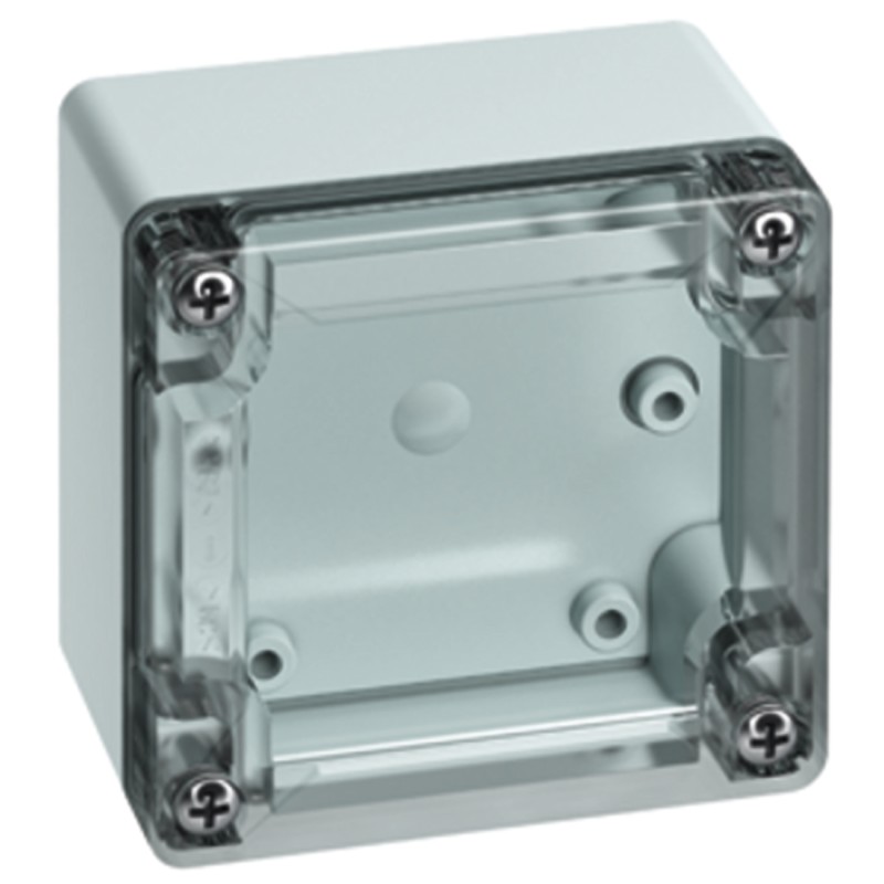 1 pcs - Spelsberg TG Series Grey ABS Enclosure, IP66, IP67, Grey Lid, 84 x 55 x 82mm