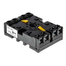 1 pcs - Omron Socket For Use With H3CR-A Series, H3CR-F Series, H3CR-G Series, H3CR-H Series