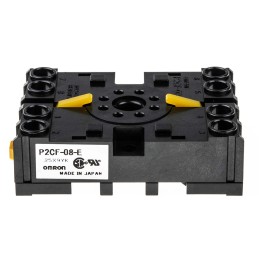 1 pcs - Omron Socket For Use With H3CR-A Series, H3CR-F Series, H3CR-G Series, H3CR-H Series