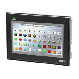 1 pcs - Omron NB Series Touch Screen HMI - 7 in, TFT LCD Display, 800 x 480pixels