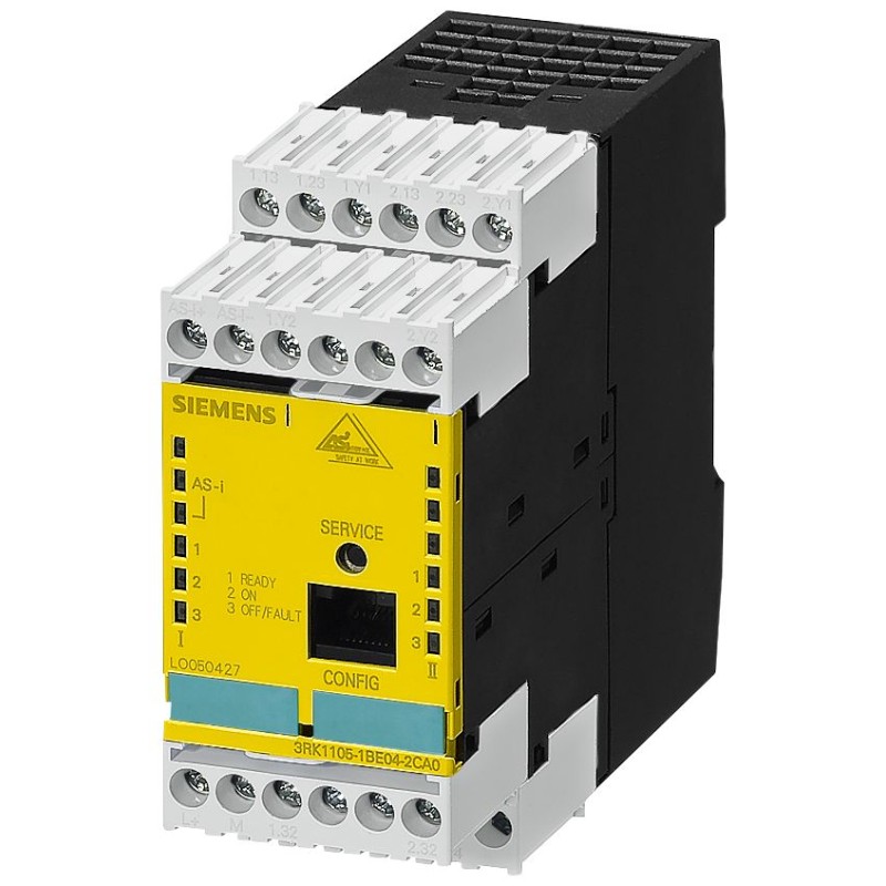 1 pcs - Siemens Dual-Channel Safety Relay, 250V
