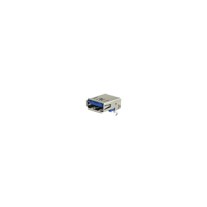 1 pcs : UJ3-AH-4-TH - USB Connectors USB 3.0 type A jack 9 pin Horizontal TH