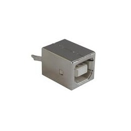 1 pcs : SS-52300-002 - USB Connectors USB 2.0 Vert Receptacle Type B
