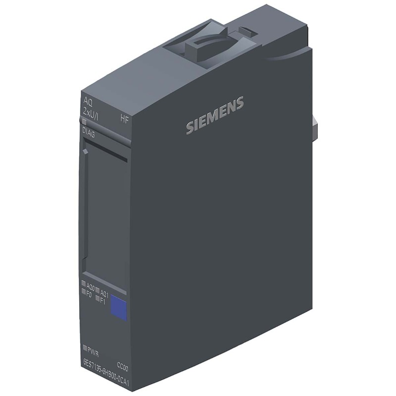 1 pcs - Siemens I/O SYSTEM 750 Series Analogue Output Module, Analogue, 24 V