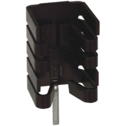 5 pcs - Heatsink, 27.3°C/W, 12.7 x 14.48 x 19.05mm, Solder