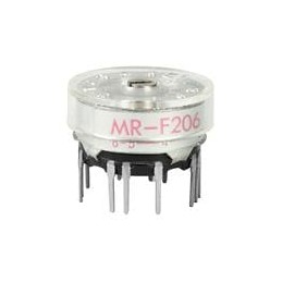 1 pcs : MRF206 - Rotary Switches LO PROF SHFT 2-6 POS