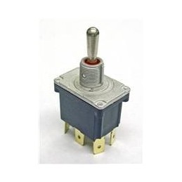 1 pcs : GTB3B17 - Toggle Switches DPDT, (On)-Off-(On)