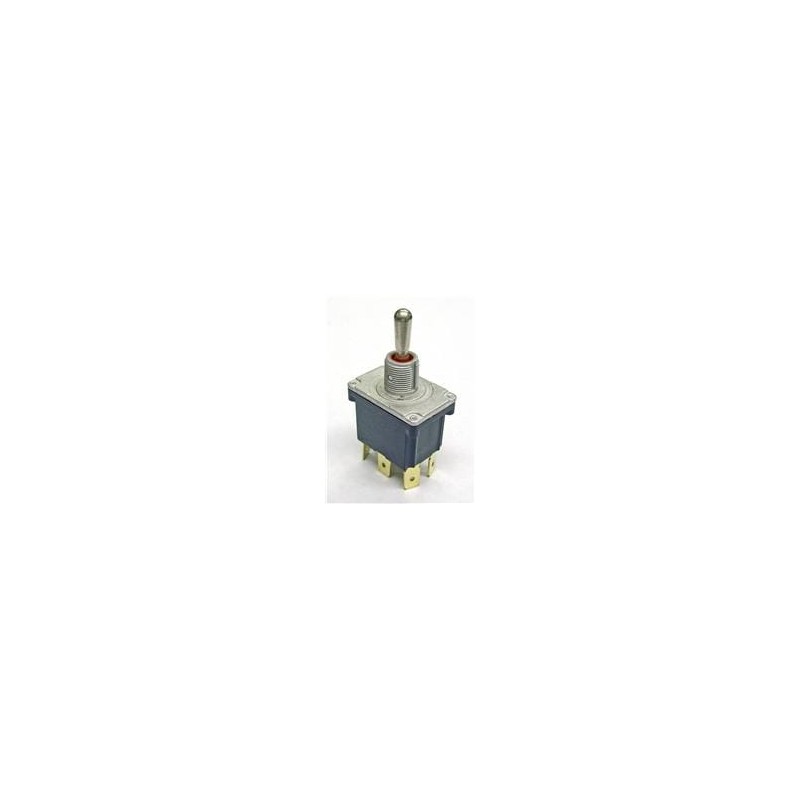 1 pcs : GTB3B17 - Toggle Switches DPDT, (On)-Off-(On)