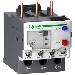 1 pcs - Schneider Electric Thermal Overload Relay 1 NO + 1 NC, 2.4 - 4 A F.L.C, 5 A Contact Rating, TeSys