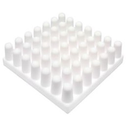 5 pcs - Heatsink, Universal Square Ceramic, 15.6 °C/W @ 100 lfm, 7.2 °C/W @ 400 lfm, 27 x 27 x 10mm, Adhesive, Screw