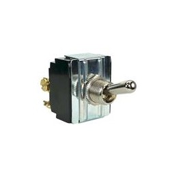 1 pcs : HLA271-73 - Toggle Switches 3-pole, ON - None - ON, 6A/12A/17A 600VAC/250VAC/125VAC 1 HP, Non-Illuminated Toggle Switch 