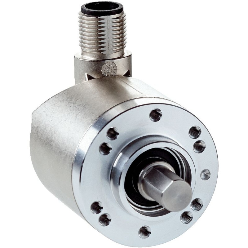 1 pcs - Sick AHM36 Series Absolute Absolute Encoder, IO-Link Signal, Solid Type, 8mm Shaft