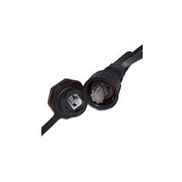 1 pcs : SS-39400-008 - Modular Connectors / Ethernet Connectors Cat6a IP67 Shielded Plug Kit