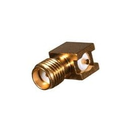 1 pcs : 142-0711-301 - RF Connectors / Coaxial Connectors SMT R/A JCK GLD