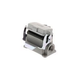 1 pcs : T1620063116-000 - Heavy Duty Power Connectors Hood 82MM PG16 Lock PG2x16 Side Entry